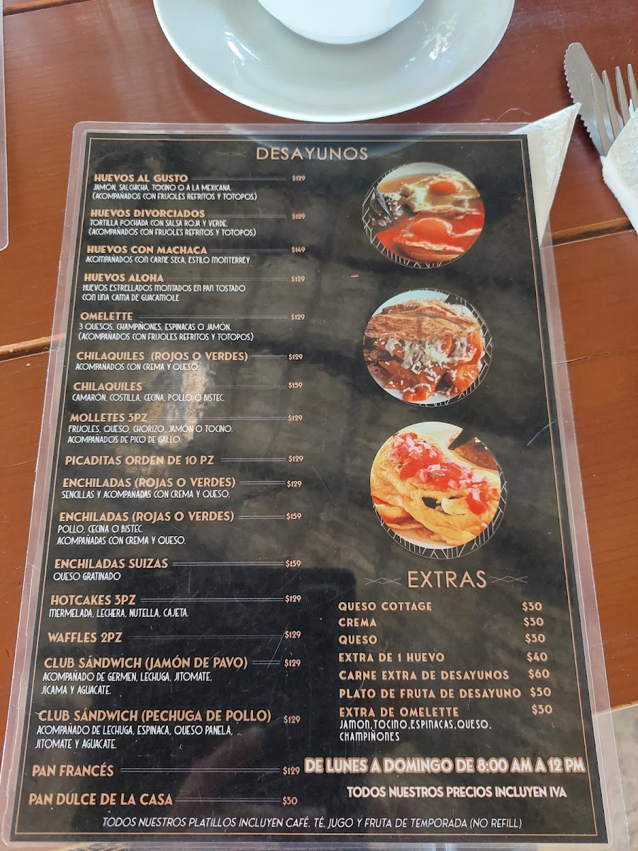 ALOHA Mar y Tierra Menu - Image 1