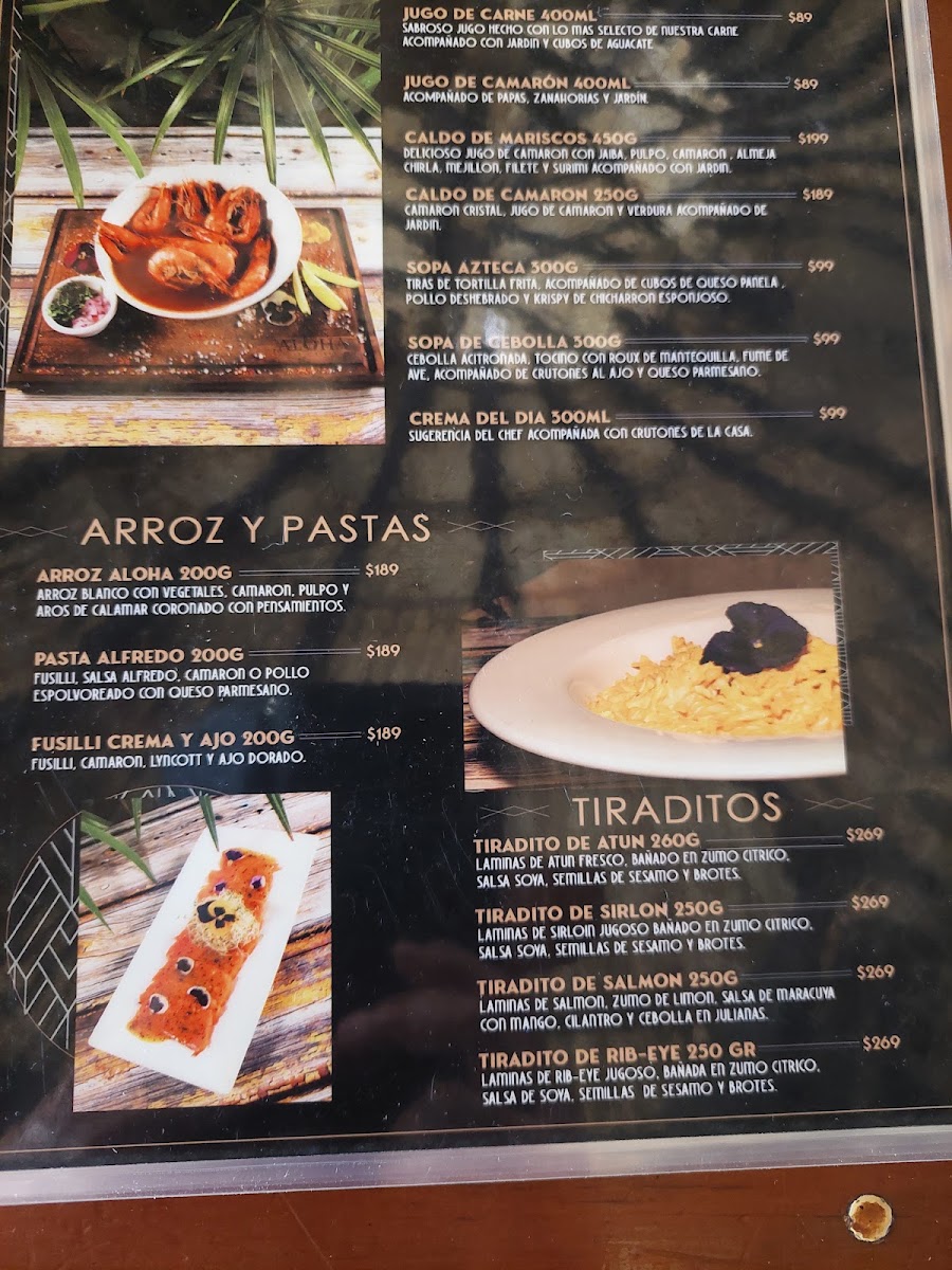 ALOHA Mar y Tierra Menu - Image 4